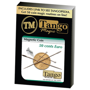 Magnetic Coin 50 cent Euro by Tango (E0018)