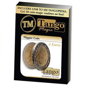 Flipper Coin 2 Euro by Tango Magic (E0036)