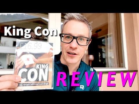 MagicWorld Review King Con by Richard Sanders & Spidey magic review