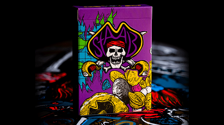 KEVIN STAAB 40TH ANNIVERSARY PIRATE PLAYING CARDS magic trick
