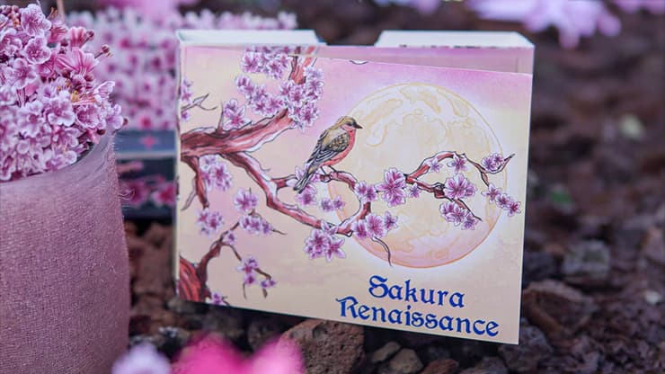 Sakura Renaissance 3D Pop-up Sunlight Edition Playing Cards - magic trick