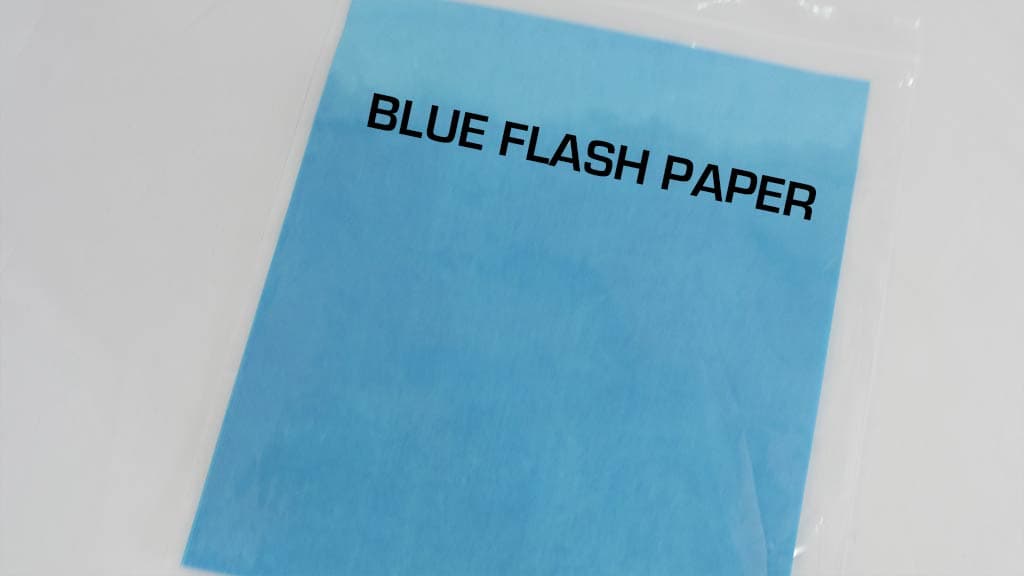 Flash Paper Blue by MagicWorld - magic trick
