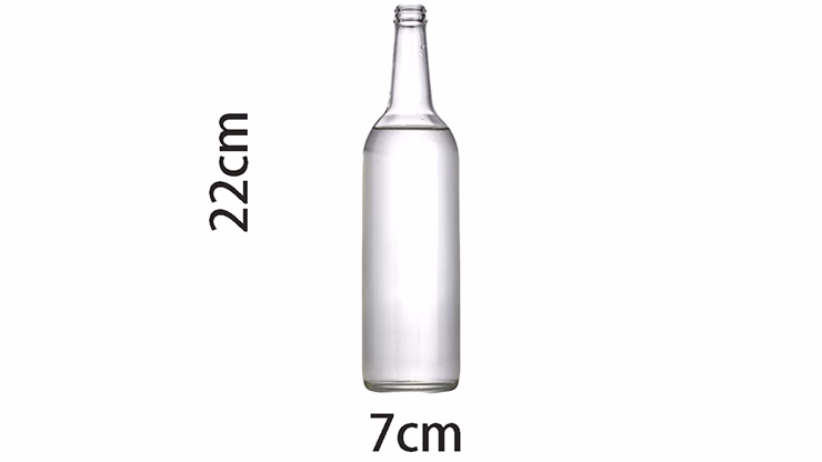 Self Exploding Transparent Beer Bottle (Small) by Wance - magic trick