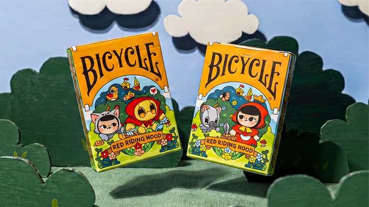 Bicycle Paper Royals Red Riding Hood Playing Cards by RunIt Decks - magic trick