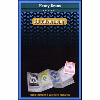 3D Advertising by Henry Evans magic trick
