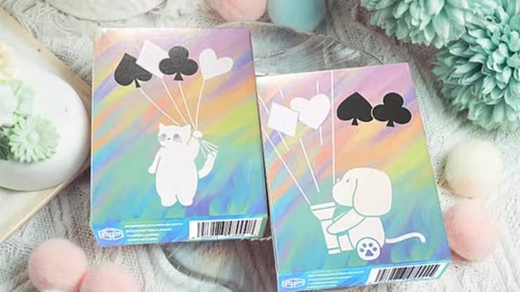 Kitten Diary - Colorful Edition Playing Cards by ACPC - magic trick
