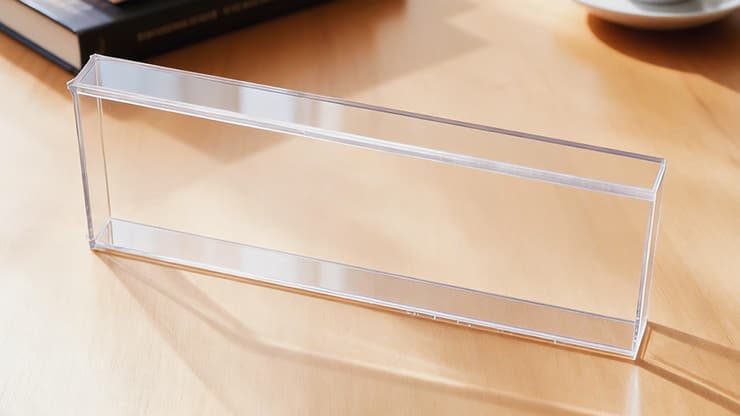 Plexiglass Card Case (4 Deck Case) by MS Magic - magic trick