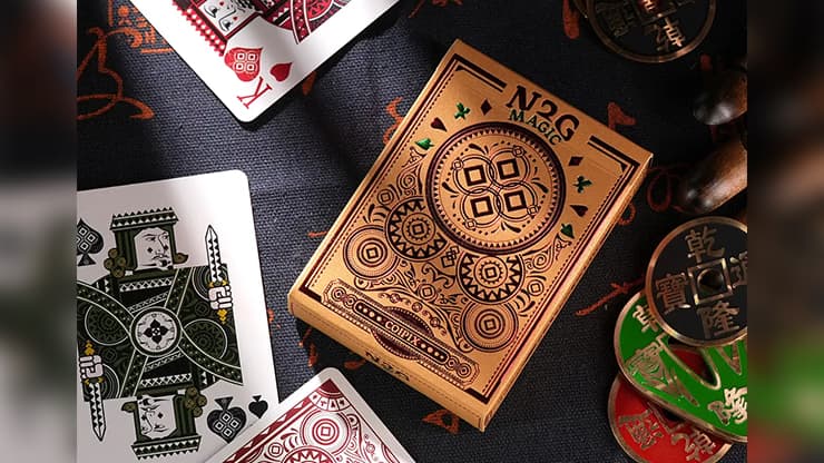 COIPIX (RED) Playing Cards by N2G - magic trick