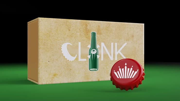 The Clink (Cap in Bottle) by Iarvel Magic and Wonder House (Budweiser) - magic trick