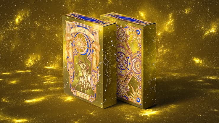 Zodiac (Taurus) Luminous Edition Playing Cards by TCC - magic trick