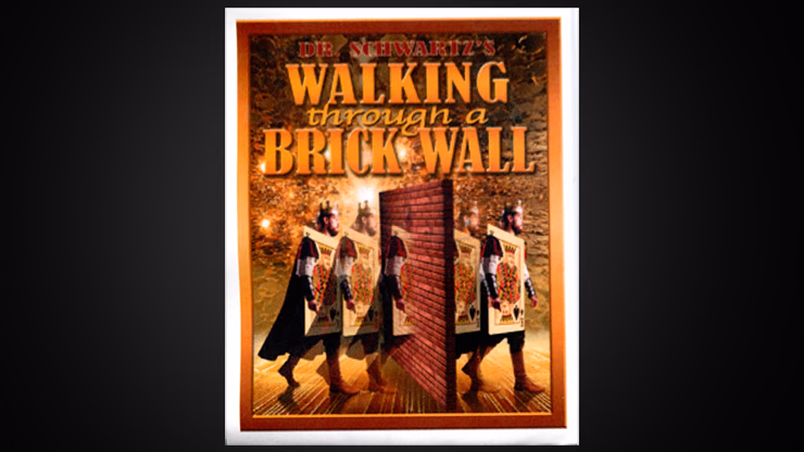 Walking Thru a Brick Wall by Martin Schwartz - magic trick