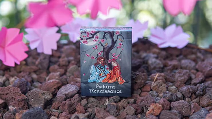 Sakura Renaissance Moonlight Standard Edition Playing Cards - magic trick
