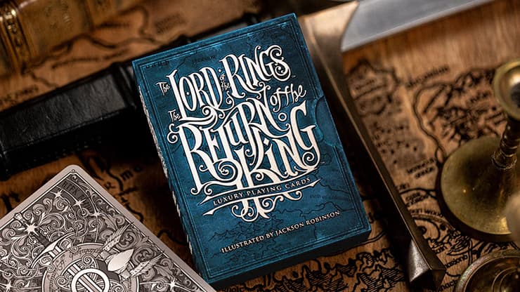 The Lord of the Rings - Return of the King Playing Cards (Foiled Edition) by Kings Wild - magic trick