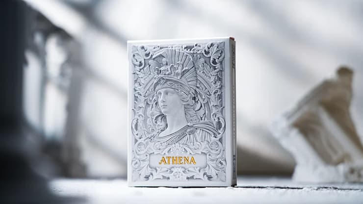 Alabaster Athena Luxury Playing Cards by TCC Fashion - magic trick