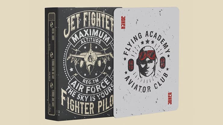 Jet Fighter Playing Cards - magic trick