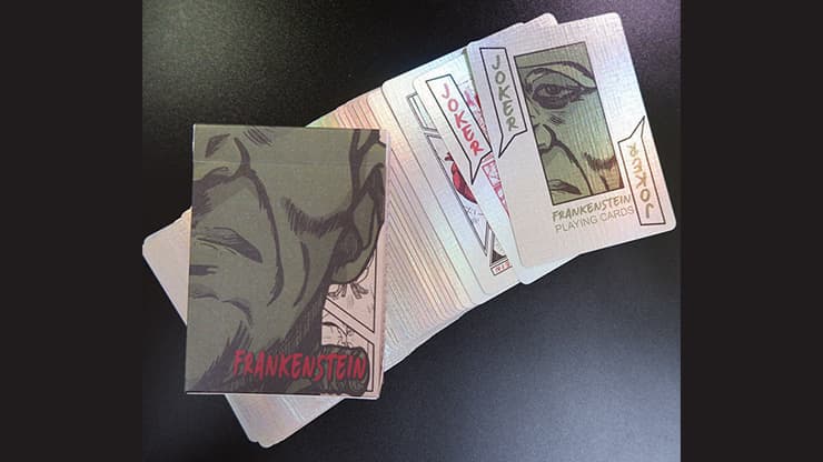 Frankenstein Series Holographic Comic Edition (Gilded) Playing Cards - magic trick