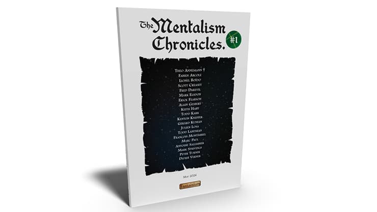 The Mentalism Chronicles Vol. 1 - magic trick