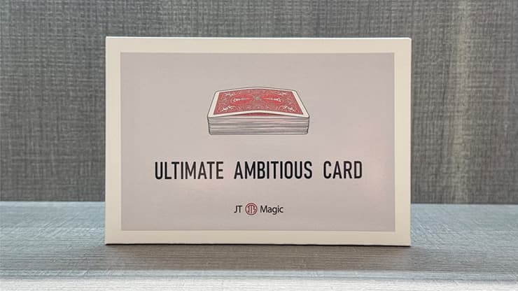 Ultimate Ambitious Card by JT (Red) - magic trick