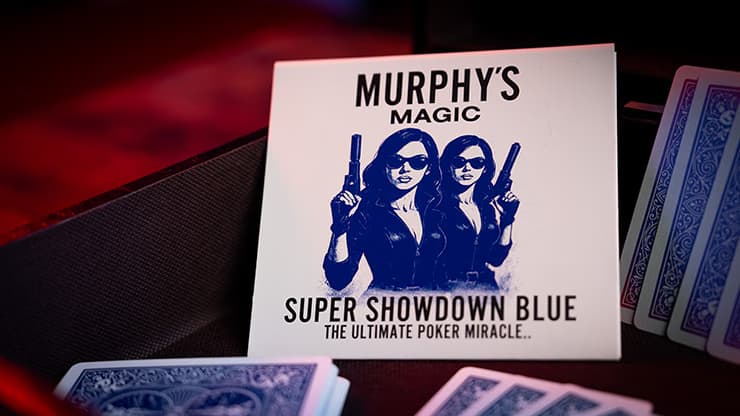 SUPER SHOWDOWN BLUE by Murphy's Magic - magic trick