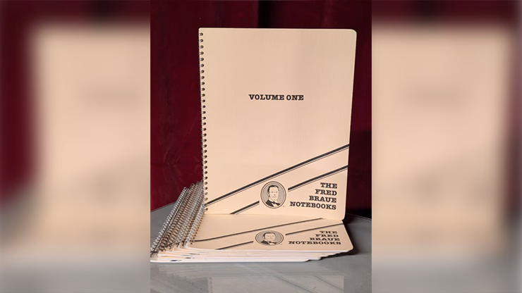 The Fred Braue Notebooks - Volumes #1-8 Set - magic trick