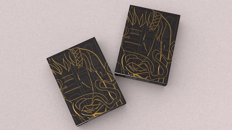 Frankenstein Series Egypt Edition (Gilded) Playing Cards - magic trick