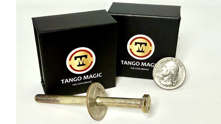 Screw Coin (US Quarter) by Tango Magic - magic trick