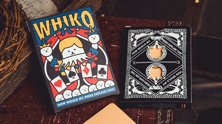 WHIKO Stage Thin Playing Cards by Bacon Magic. - magic trick