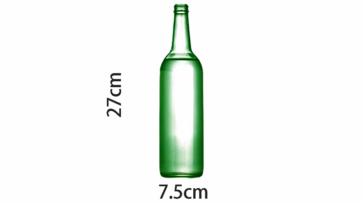Self Exploding Green Beer Bottle (Large) by Wance - magic trick