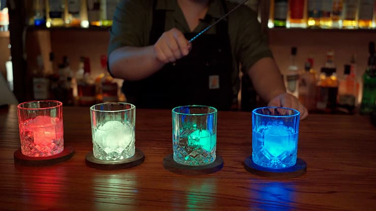 Light Coaster (Full Set) by Bri, Jeimin Lee, Arbudi - magic trick