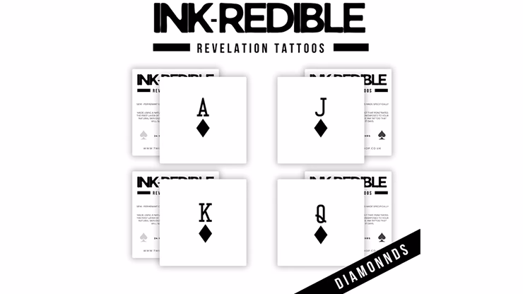 Ink-Redible Revelation Tattoos (Diamonds) by Twisted Minds - magic trick