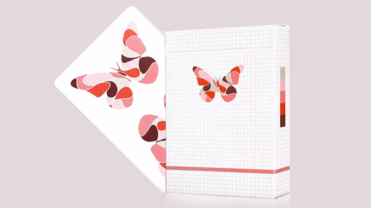 Room One X Butterfly Present Butterfly Try All Playing Cards (300G) - magic trick