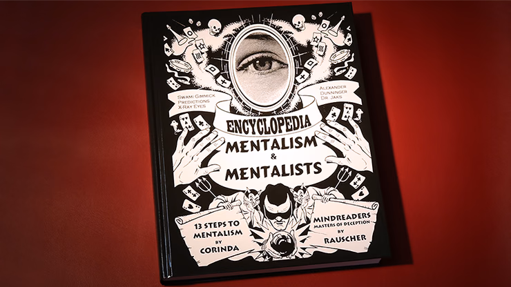 13 Steps to Mentalism PLUS Encyclopedia of Mentalism and Mentalists - Book magic trick