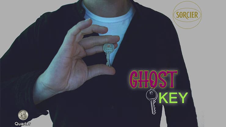 Ghost Key (US Quarter) by Sorcier Magic - magic trick