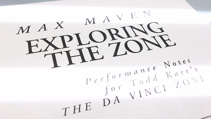 Max Maven's Exploring the Zone and The Da Vinci Zone - magic trick