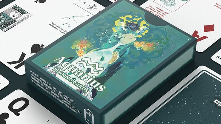 Aquarius Playing Cards by WohStudio - magic trick