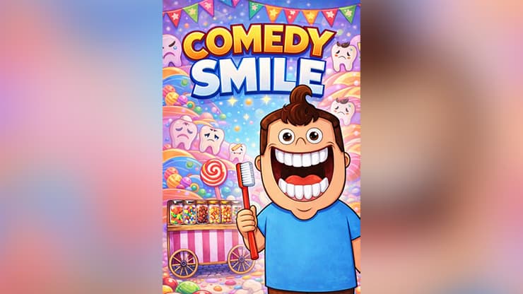 Comedy Smile by Mago Flash - magic trick