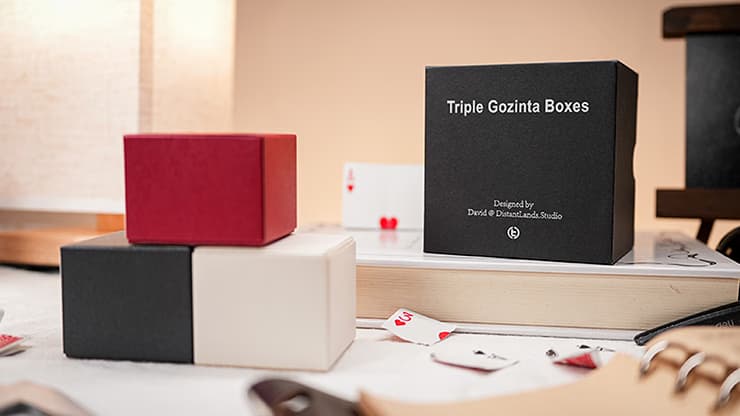 Triple Gozinta Boxes by Ivo David Oliveira & TCC Magic - magic trick