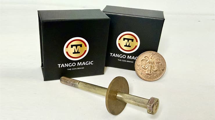 Screw Coin (2 Pence) by Tango Magic - magic trick