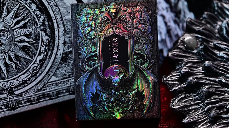 Trinity of Night - Vampire HOLO Playing Cards by Evokad - magic trick