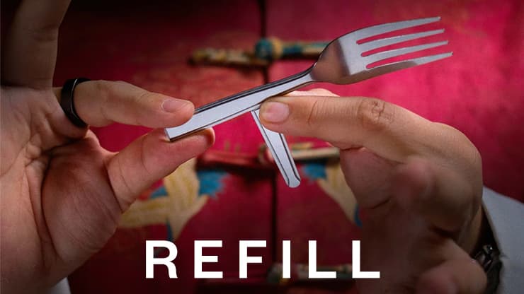 T-Fork Refill (20 Gimmicked Forks) by Magician Go & Henry Harrius - magic trick