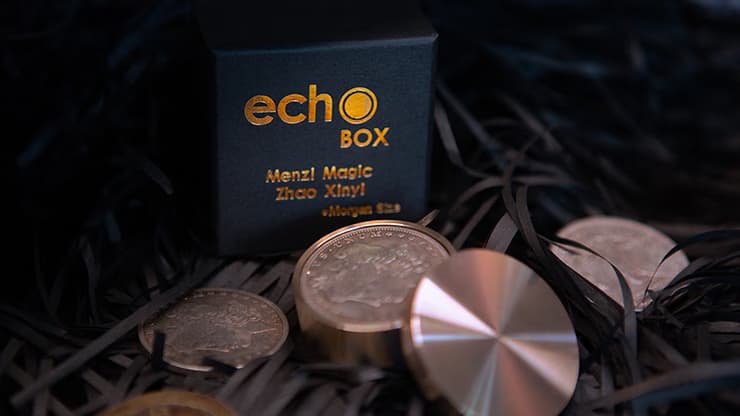 ECHO BOX (Morgan Dollar) by Menzi Magic - magic trick