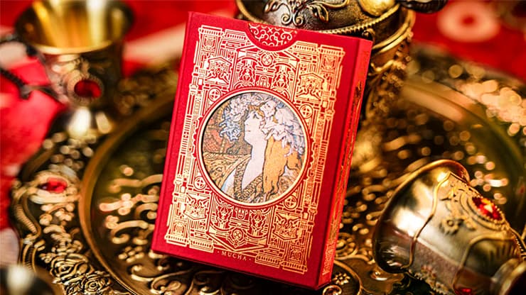 Mucha Standard Playing Cards by 52 MUSÉE - magic trick