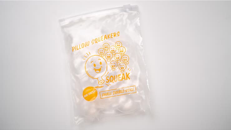 Pillow Squeaker Double Voice (12pk Small) by Murphys Magic - magic trick