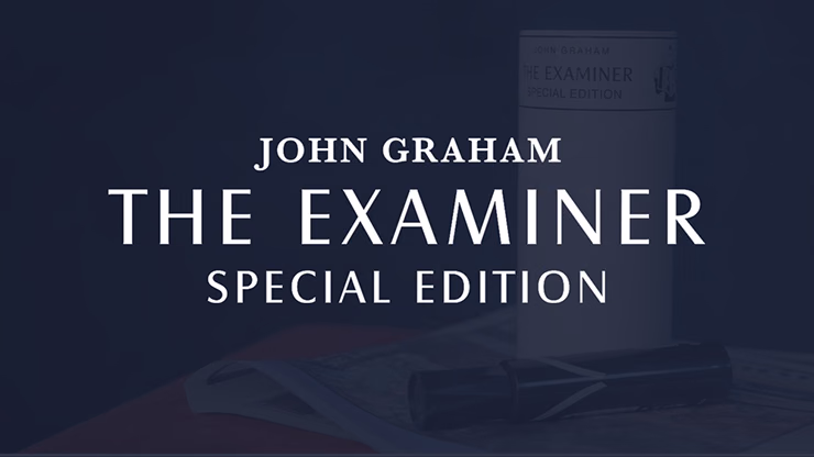 The Examiner: Special Edition by John Graham - magic trick
