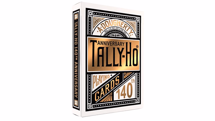 Tally Ho 140th Anniversary (Metaluxe) Playing Cards by US Playing Card - magic trick