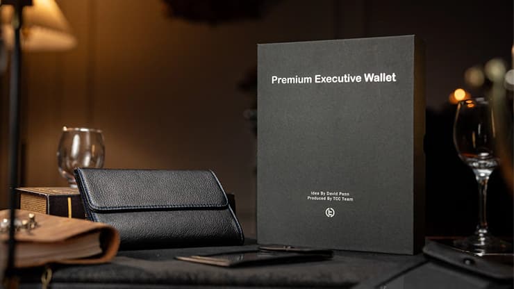 Premium Executive Wallet by David Penn - magic trick