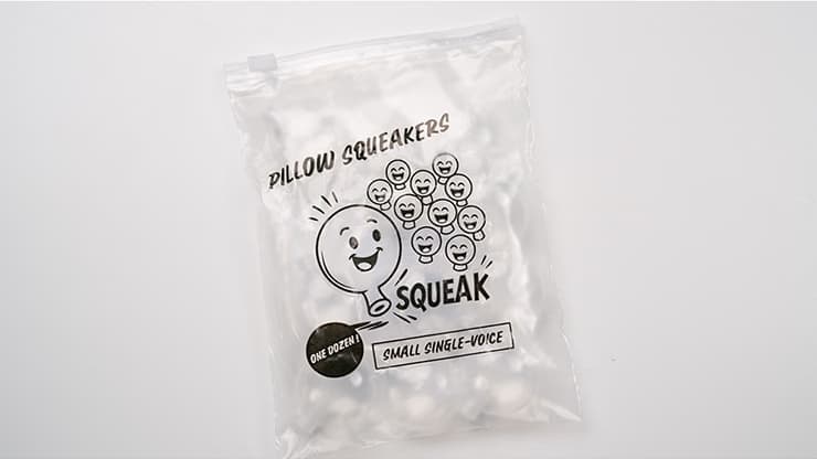 Pillow Squeaker Single Voice (12pk Small) by Murphys Magic - magic trick