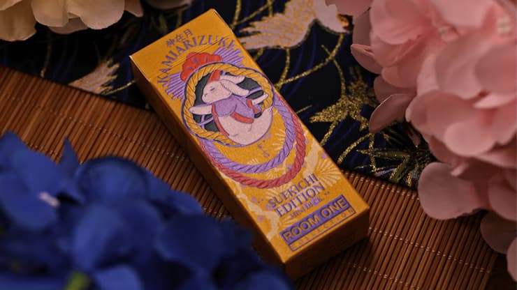 Mini Kamiarizuki (Suekichi Edition) Playing Cards by Room One - magic trick