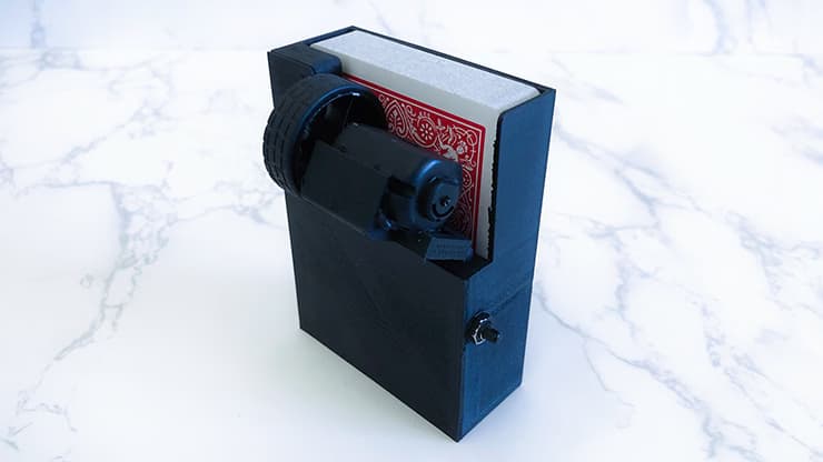 THE ROCKET Card Fountain RIGHT HANDED (Wireless Remote Version) by Bond Lee - magic trick