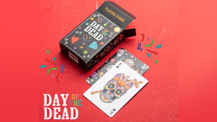 Day of the Dead Playing Cards by Puckator UK - magic trick